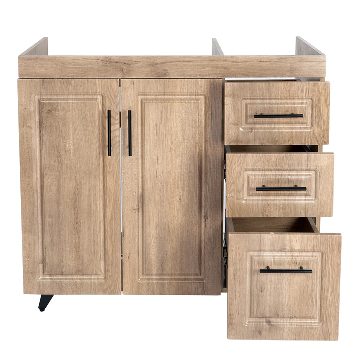 Mueble para Lavaplatos Super Muebles SMPWD100 100x90x50cm (Sin Cubierta) 3