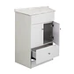 Mueble de Baño Blanco con Cubierta Postformado Blanco 50X40 cm - Miniatura 4