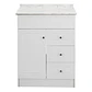 Mueble de Baño Blanco 3C con Cubierta Postformado Blanco 60X47 cm - Miniatura 1