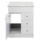 Mueble de Baño Blanco 3C con Cubierta Postformado Blanco 60X47 cm - Miniatura 2