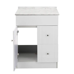 Mueble de Baño Blanco con Cubierta Postformado Blanco 60X40 cm