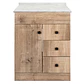 Mueble de Baño Wood 3C con Cubierta Postformado Blanco 70X47 cm - Miniatura 1