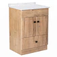 Mueble de Baño Wood 2P con Cubierta Postformado Blanco 60X47 cm - Miniatura 3