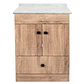 Mueble de Baño Wood 2P con Cubierta Postformado Blanco 60X47 cm - Miniatura 1