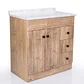 Mueble de Baño Wood con Cubierta Postformado Blanco 80X47 cm - Miniatura 3