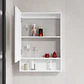Mueble Botiquín para Baño con Espejo LED Blanco (48x80x14cm) - Miniatura 3