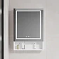 Mueble Botiquín para Baño con Espejo LED Blanco (48x80x14cm) - Miniatura 1