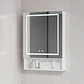 Mueble Botiquín para Baño con Espejo LED Blanco (48x80x14cm) - Miniatura 2