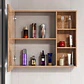 Mueble Botiquín para Baño con Espejo LED Nogal (68x80x14cm) - Miniatura 3