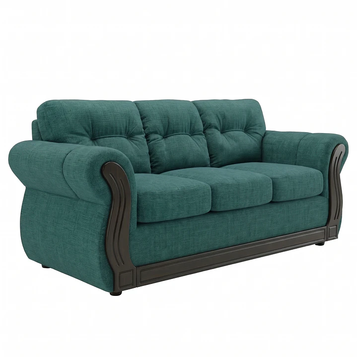 Sofá 3 Cuerpos Oxford Verde 7