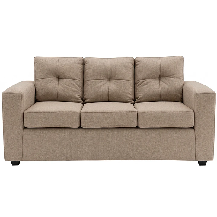 Sofá 3 Cuerpos Hudson Beige 1