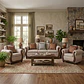 Juego de Living Charleston Beige Contemporáneo 3-1-1 - Miniatura 3