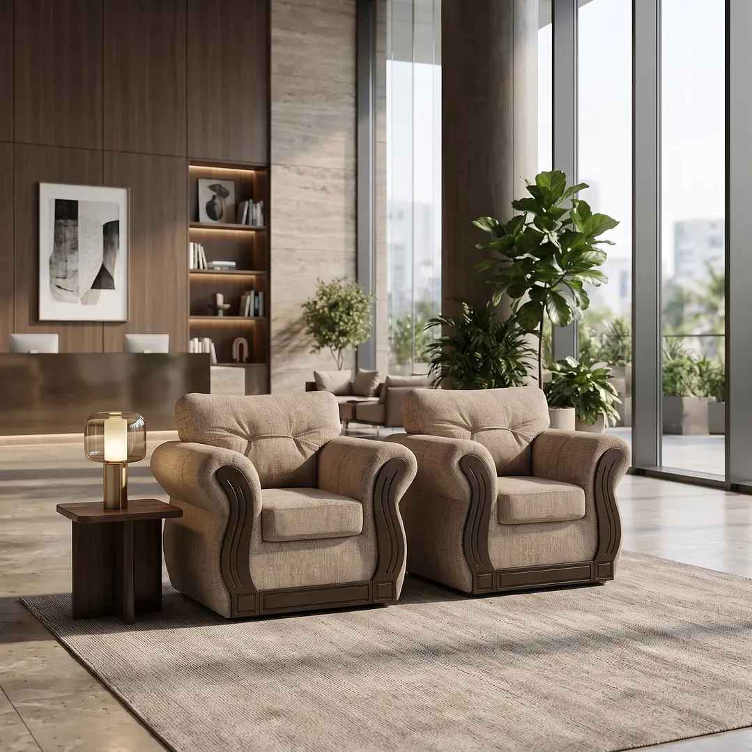 Juego de Living Oxford Beige 3-1-1 5