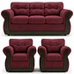 Juego de Living Oxford Burdeo 3-1-1 - Miniatura 1