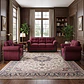 Juego de Living Oxford Burdeo 3-1-1 - Miniatura 2