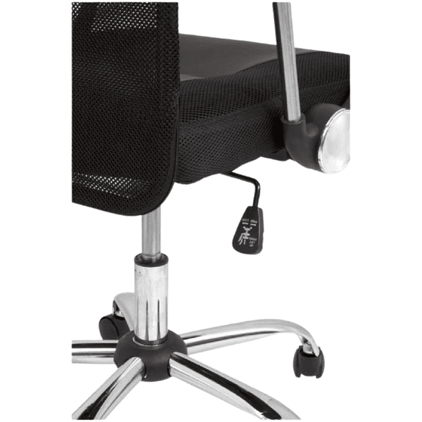 Silla de Escritorio Monaco Negra Premium 3