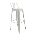 Silla de Barra  Metálica Santander Blanco 1