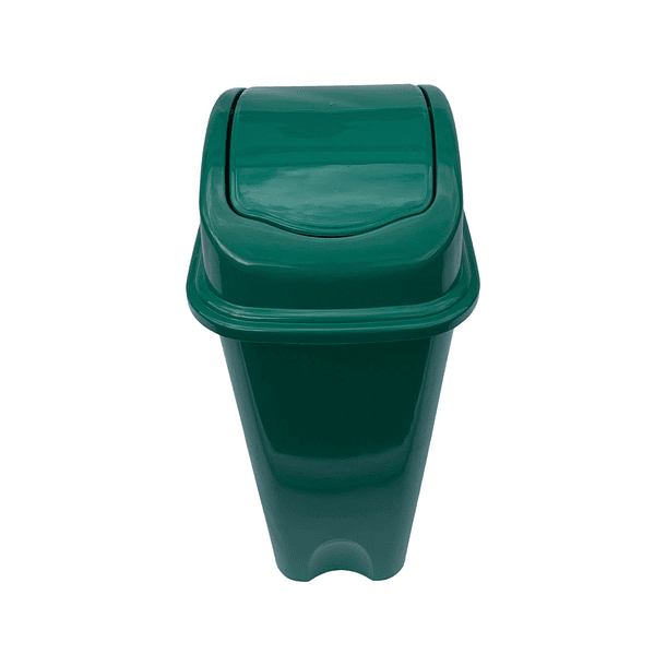 Caneca de basura / Papelera Vaivén Verde de 53 Litros 1