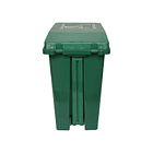 Caneca de basura / Papelera verde de 20 litros con pedal 6