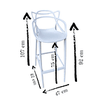 Silla Sidney de Barra Blanca 4