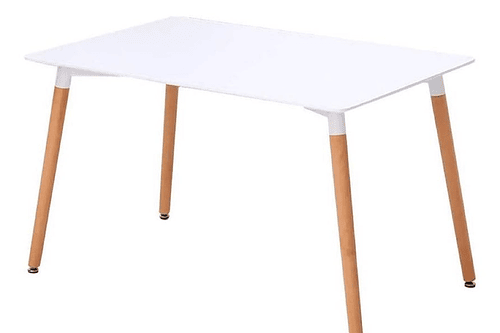 Mesa Roma blanca Rectangular