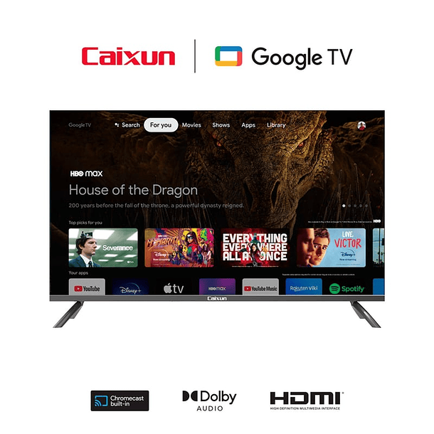 Televisor Caixun 40 pulgadas LED Full HD Smart TV 2