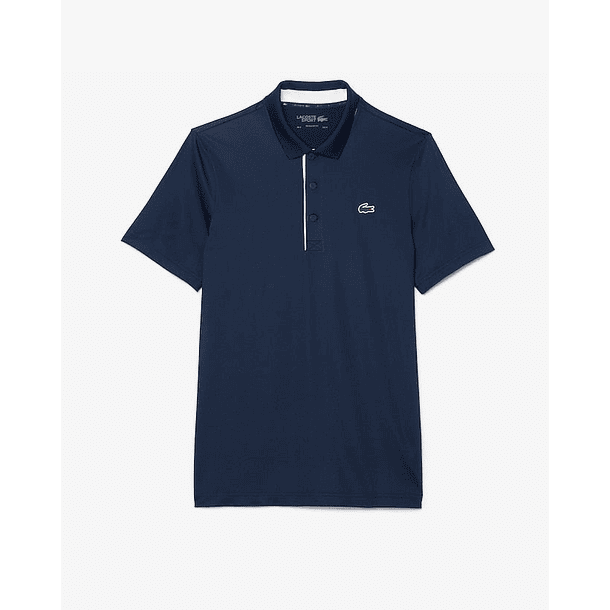 Polo Azul marino corte regular con protección UV 1