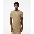 Polo Beige de piqué de corte ajustado L.12.12 2