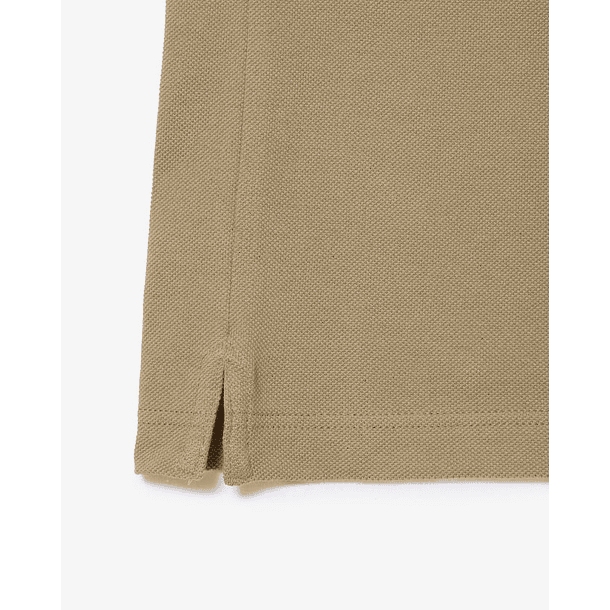 Polo Beige de piqué de corte ajustado L.12.12 7