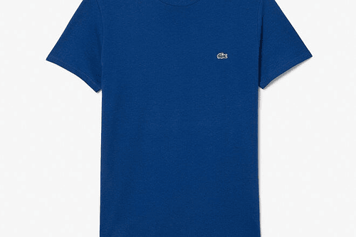 Camiseta Azul de algodón pima