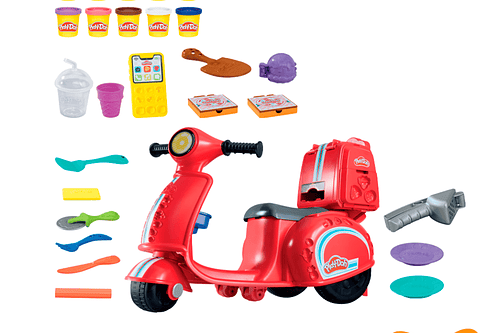 Set Kitchen Creations Moto Repartidora de Pizzas - Play-Doh