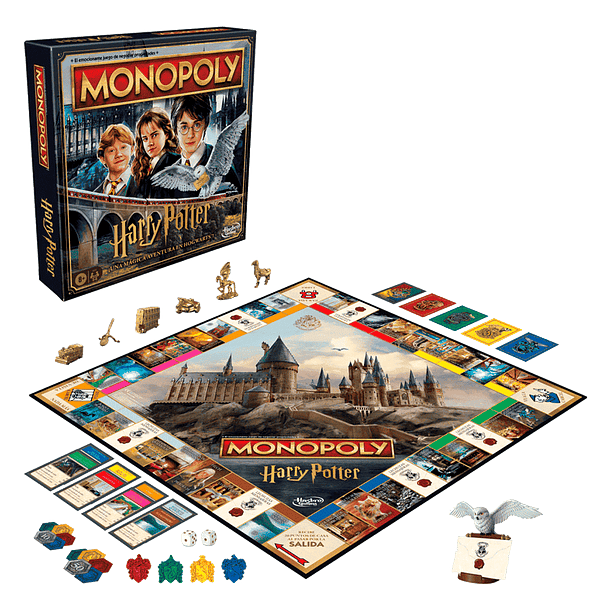 Juego de Mesa Monopoly Harry Potter 3