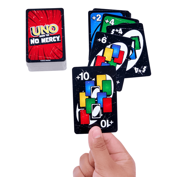 Juego de Cartas Show 'em No Mercy - UNO 3