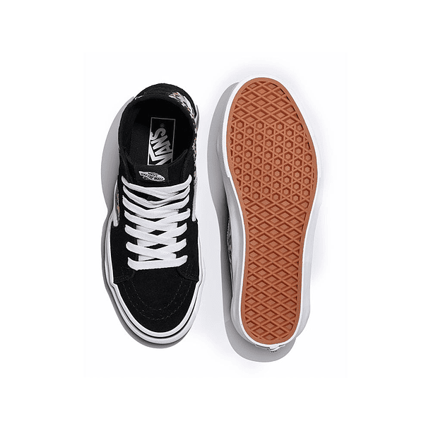 Zapatilla Vans Sk8-Hi Tapered Mujer Negro 4