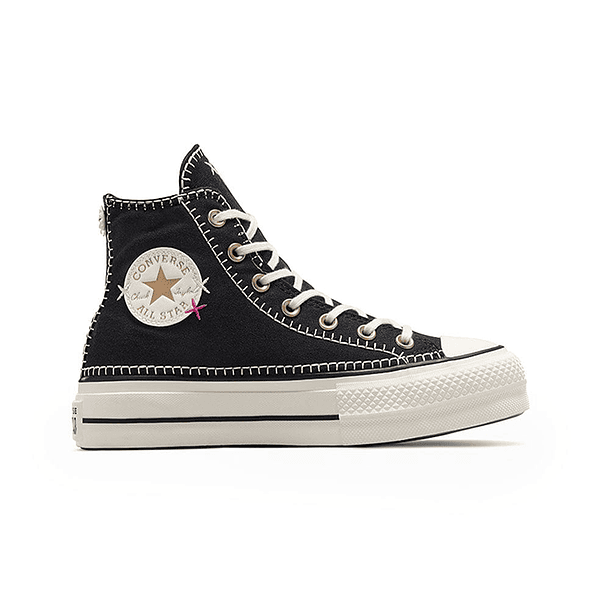 Zapatilla Converse Chuck Taylor Lift Mujer Negro 1