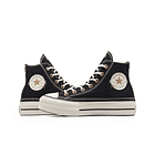 Zapatilla Converse Chuck Taylor Lift Mujer Negro 6