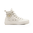 Zapatilla Converse Chuck Taylor Lift Mujer Beige 1