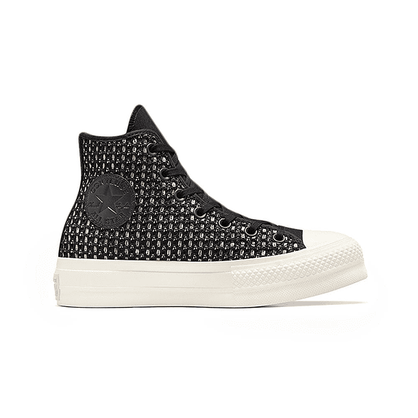 Zapatilla Converse Chuck Taylor Lift Mujer Negro 1