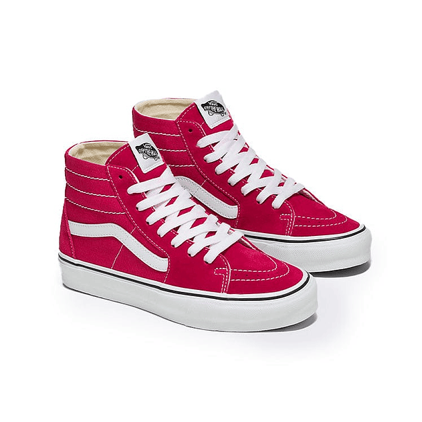 Zapatilla Vans Sk8-Hi Tapered (Color Theory) Mujer Fucsia 2