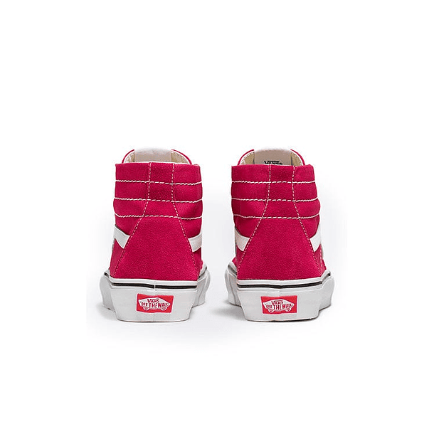 Zapatilla Vans Sk8-Hi Tapered (Color Theory) Mujer Fucsia 4