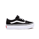 Zapatilla Vans Old Skool Plataforma Junior Negro