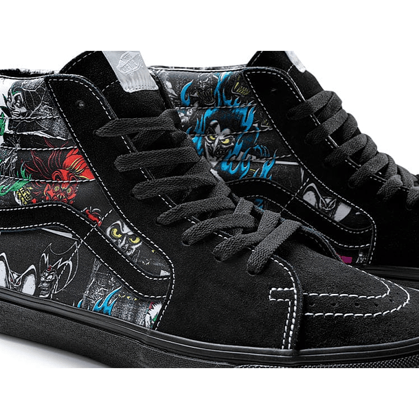 Zapatilla Vans Sk8-Hi (Disney) Unisex Negro 2