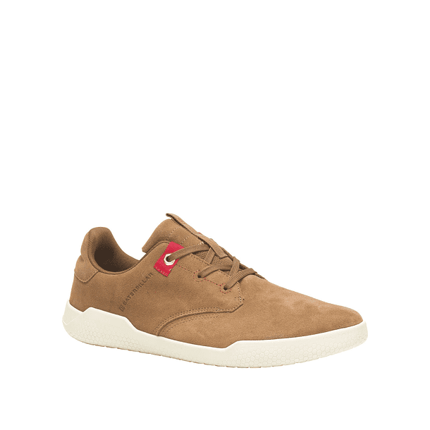 Zapatilla Gamuza Hombre Hex Stat Café Cat