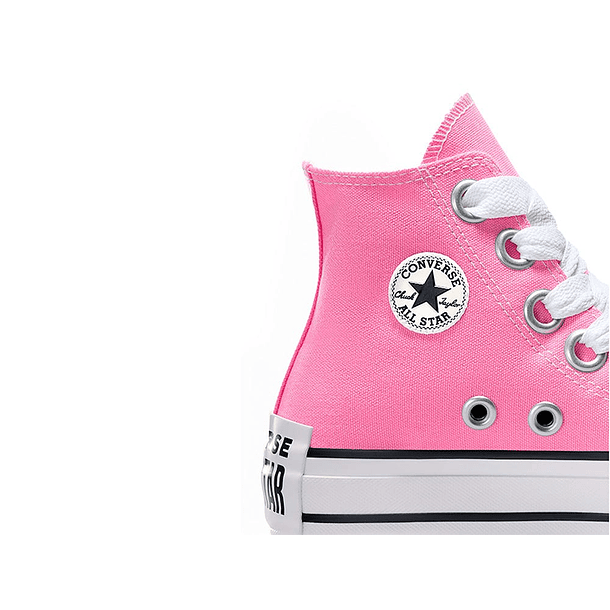 Zapatilla Converse Chuck Taylor Lift Sketch Mujer Rosado 7