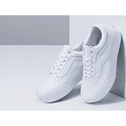 Zapatilla Vans Old Skool Stackform Mujer Mono Blanco 2