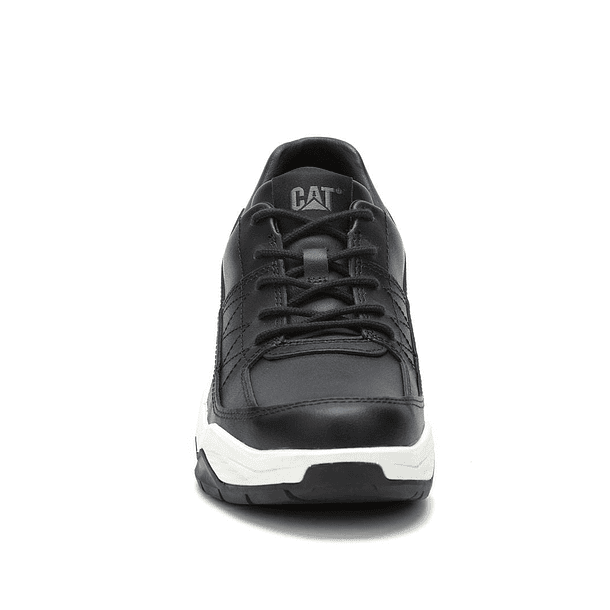 Zapatilla Cuero Mujer Watchful Negro Cat 4