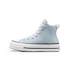 Zapatilla Converse Chuck Taylor Lift 90's Sport Mujer Celeste 2