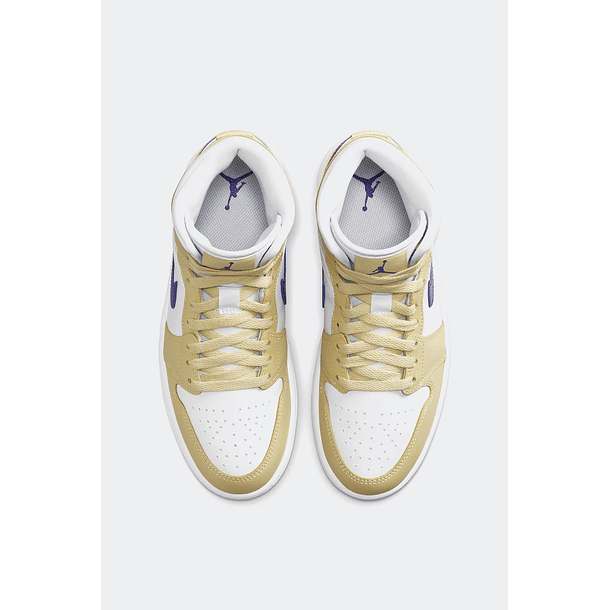 JORDAN 1 RETRO MID LEMON WASH - MUJER 3