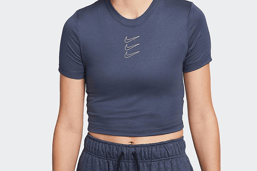 NIKE CAMISETA CROP OPAL - MUJER