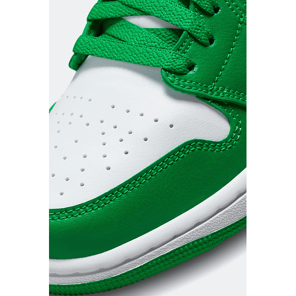 AIR JORDAN 1 LOW LUCKY GREEN AQUATONE - MUJER 4